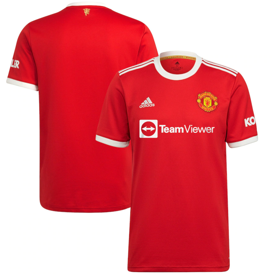 2021/22 Manchester United Home Kit Soccer Jersey